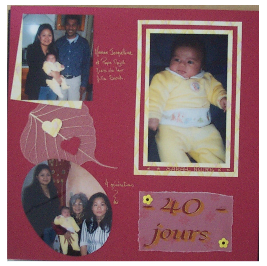 Fête des 40 jours (page de gauche)