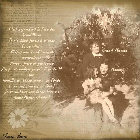 Fête des Grands Mères ...