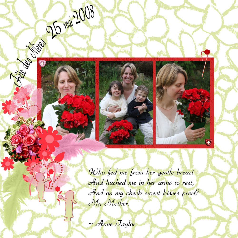 Fête des mères en photo