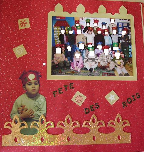 fête des rois à l'école