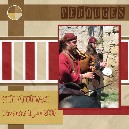 Fête médiévale de Pérouges (Ain)