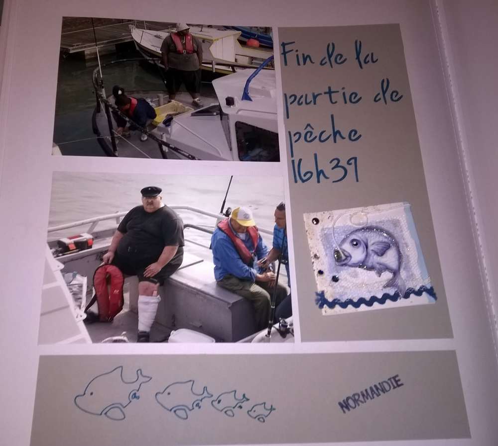 fin de pêche à Port en Bessin