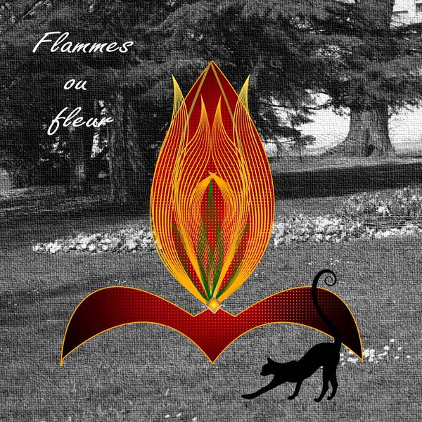 Flammes  ou fleur