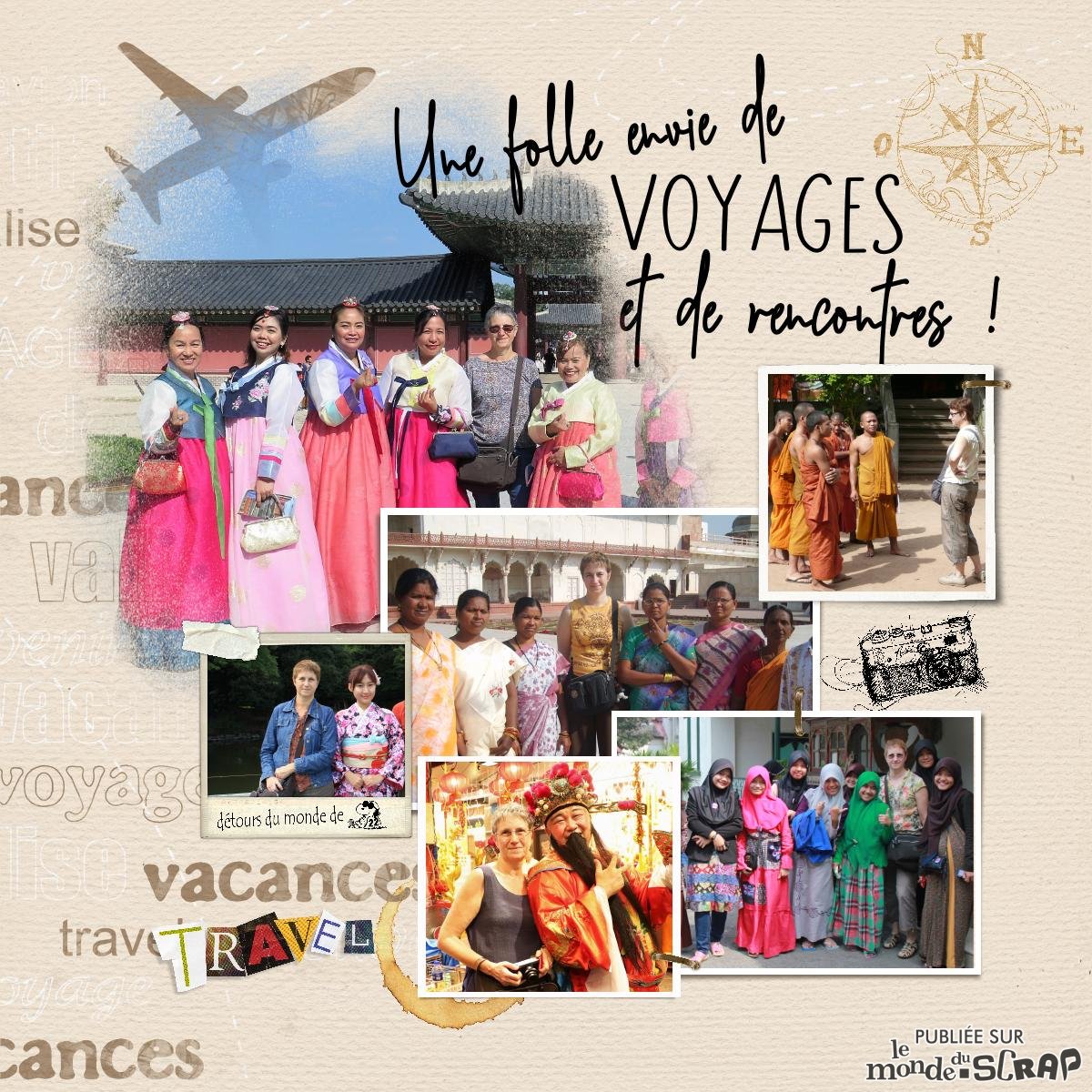 Folle envie de voyager !