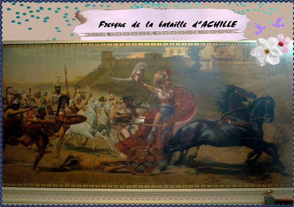Fresque de la bataille d'ACHILLE
