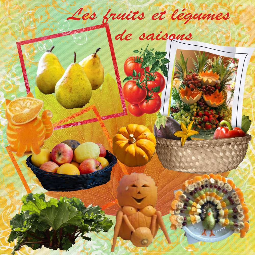 fruit et légumes scrapoctober