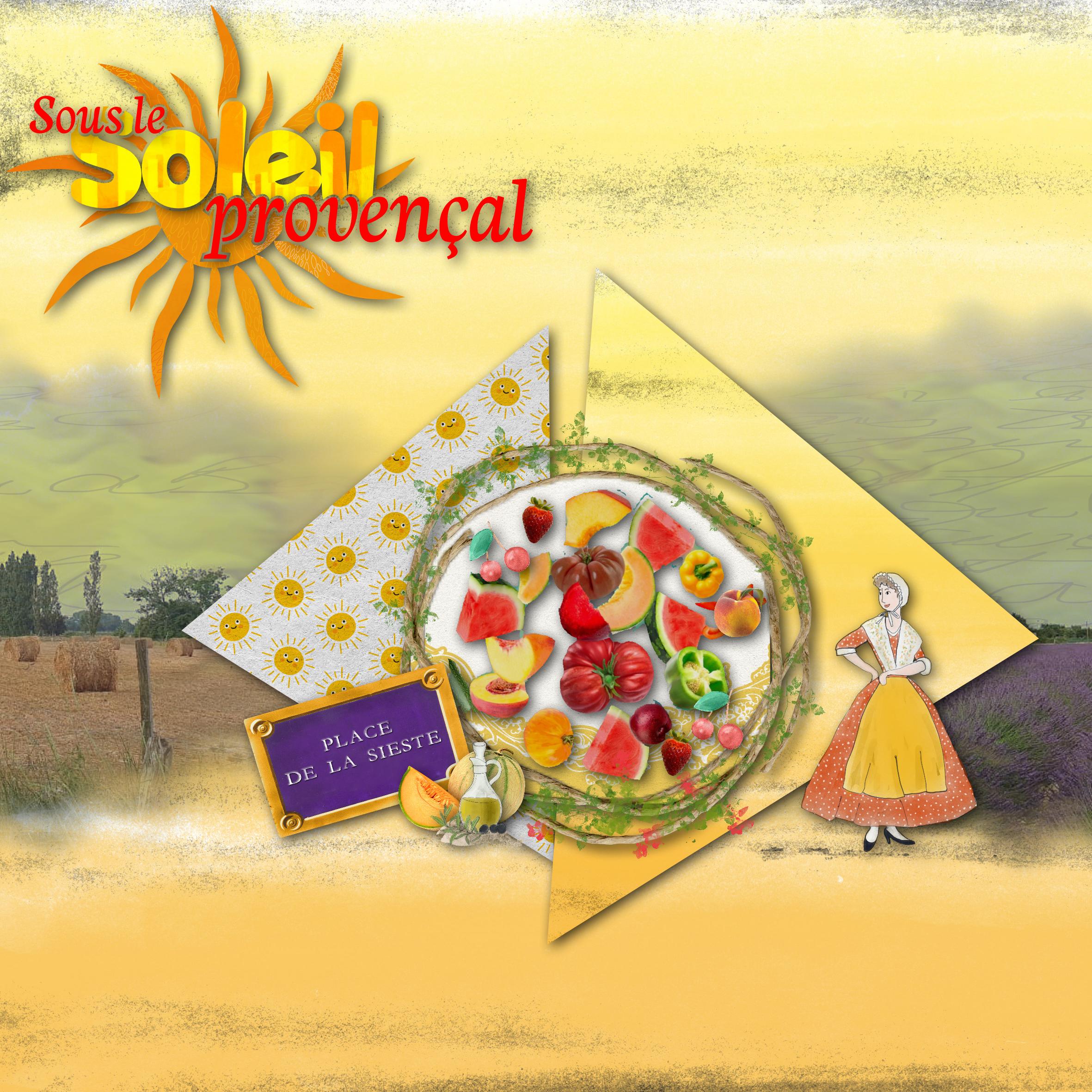 Fruits et légumes du soleil