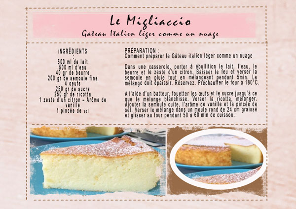 Gâteau Italien