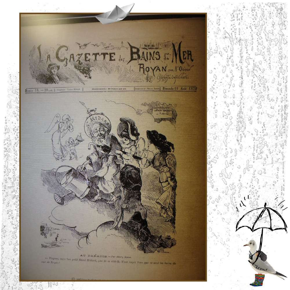 Gazette des bains de mer Royan....