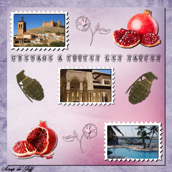 Grenade à toutes les sauces.