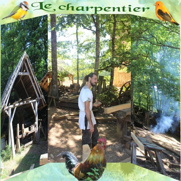 guédelon le charpentier