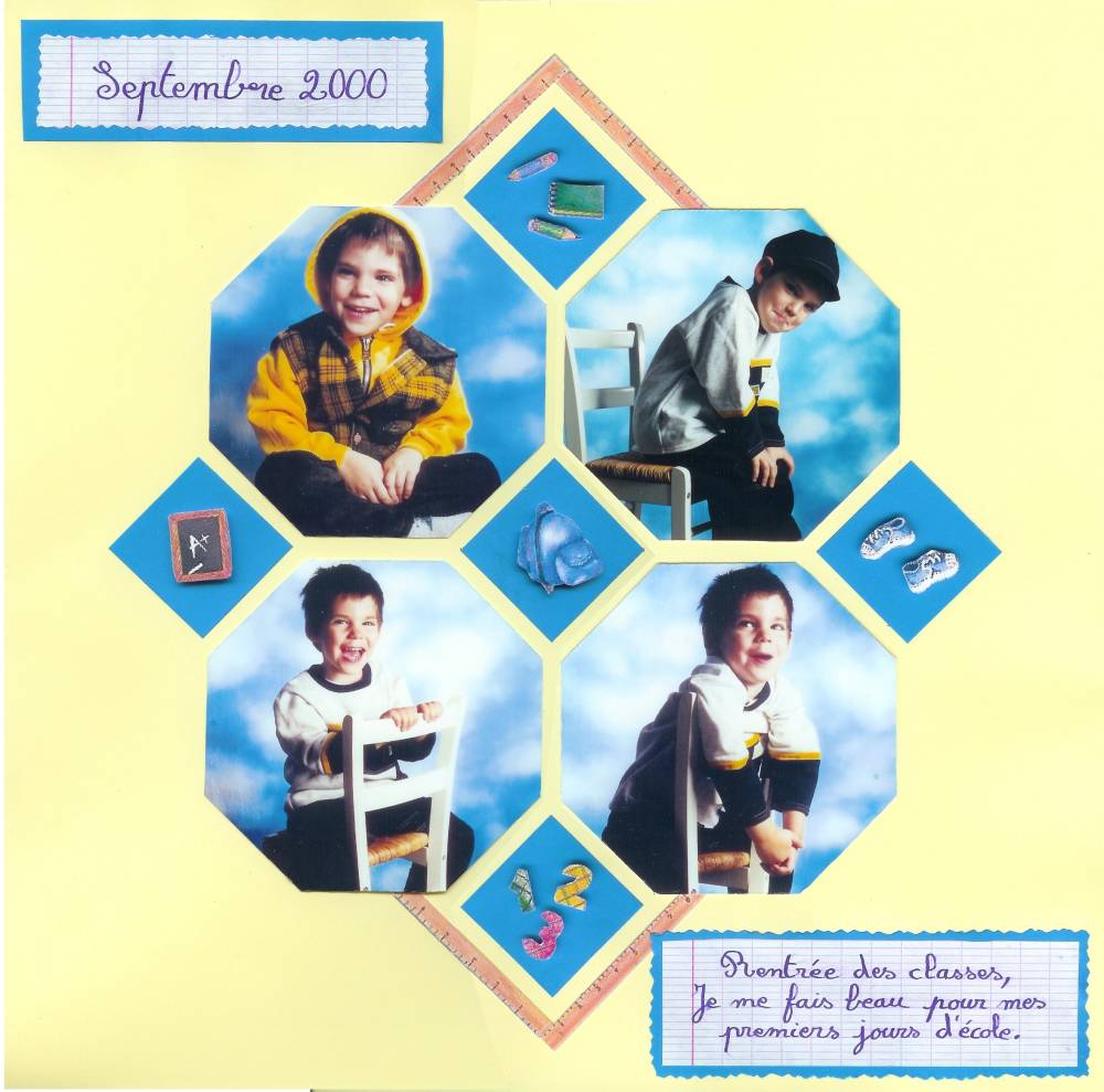 habits pour le premier jour d'école