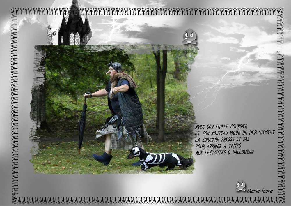 Hallowenn à notre porte ....