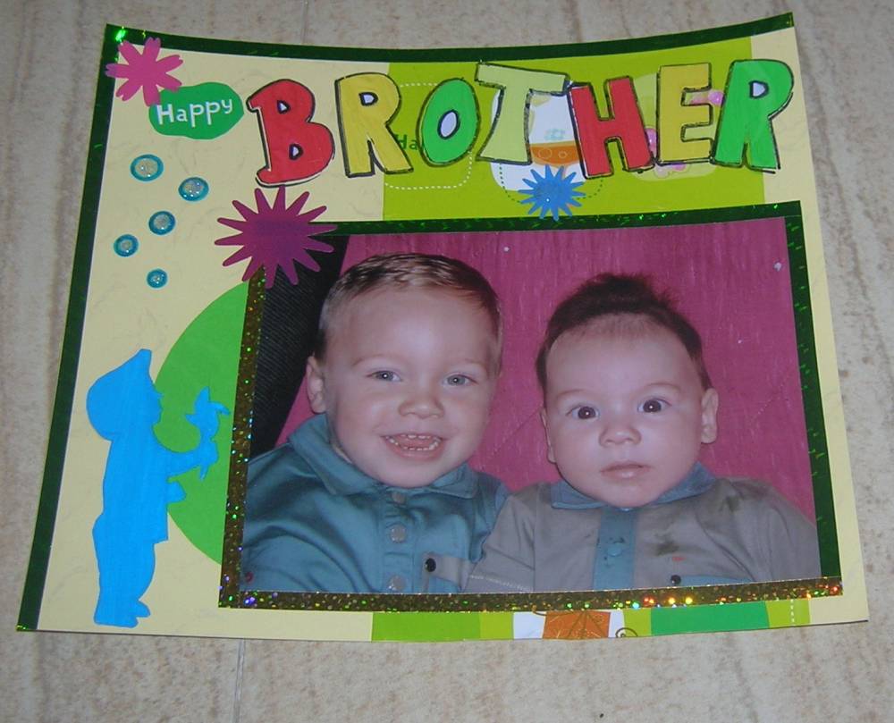 Happy brothers