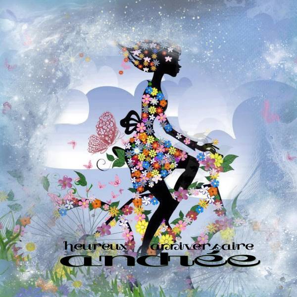 Heureux Anniversaire Andrée