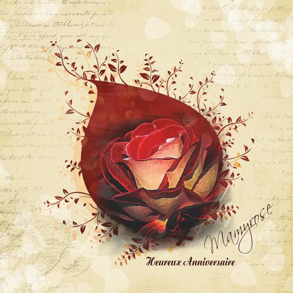 Heureux Anniversaire Mamyrose