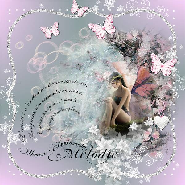 Heureux Anniversaire Mélodie