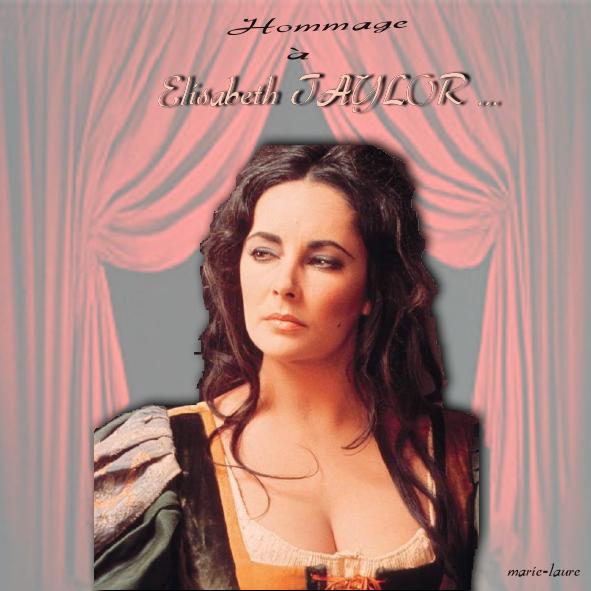 Hommage à Elisabeth Taylor