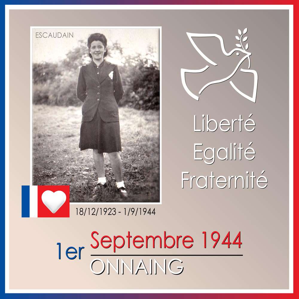 HOMMAGE AU SERGENT JEANNE BOUCHET (18 décembre 1923 - 1er septembre 1944)