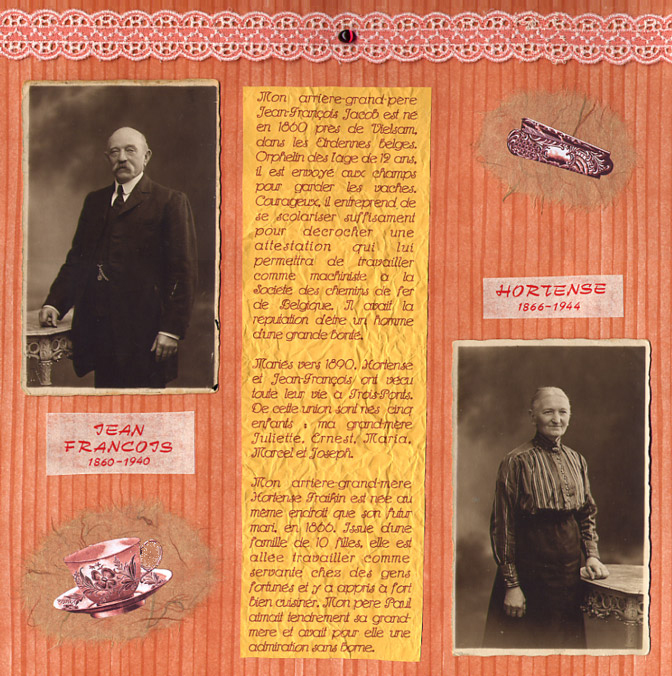 Hortense et Jean-François - 1917