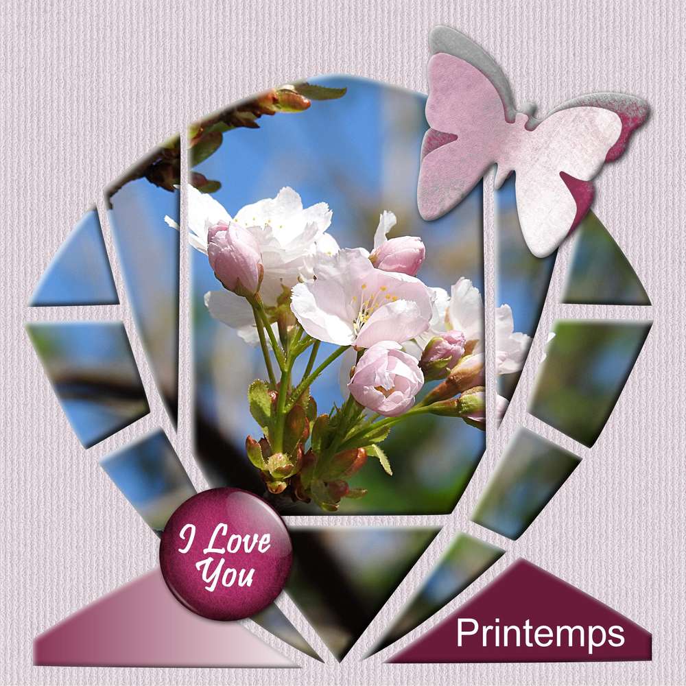 I LOVE YOU PRINTEMPS