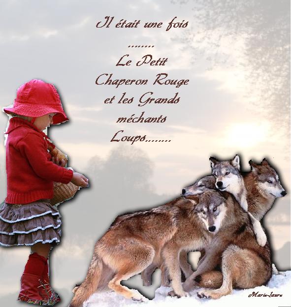 Il était une fois ....Le petit Chaperon rouge ....