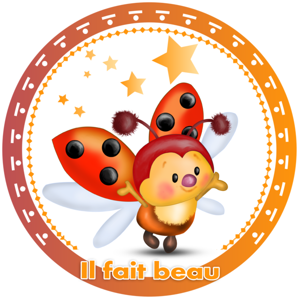 IL FAIT BEAU - COCCINELLE DEMOISELLE - - -