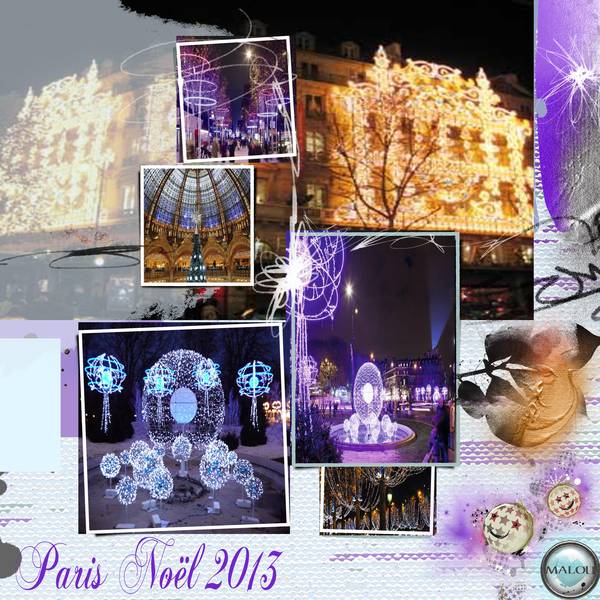 Illuminations de Noël à Paris