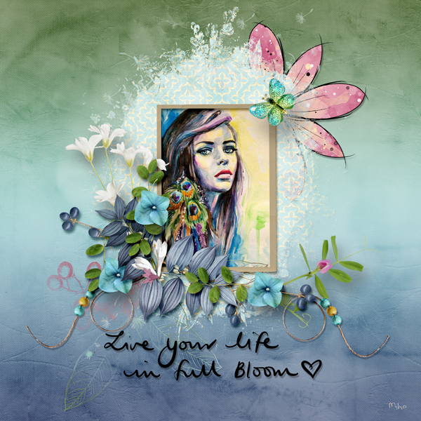 In Full Bloom by Heartstrings Scrap Art