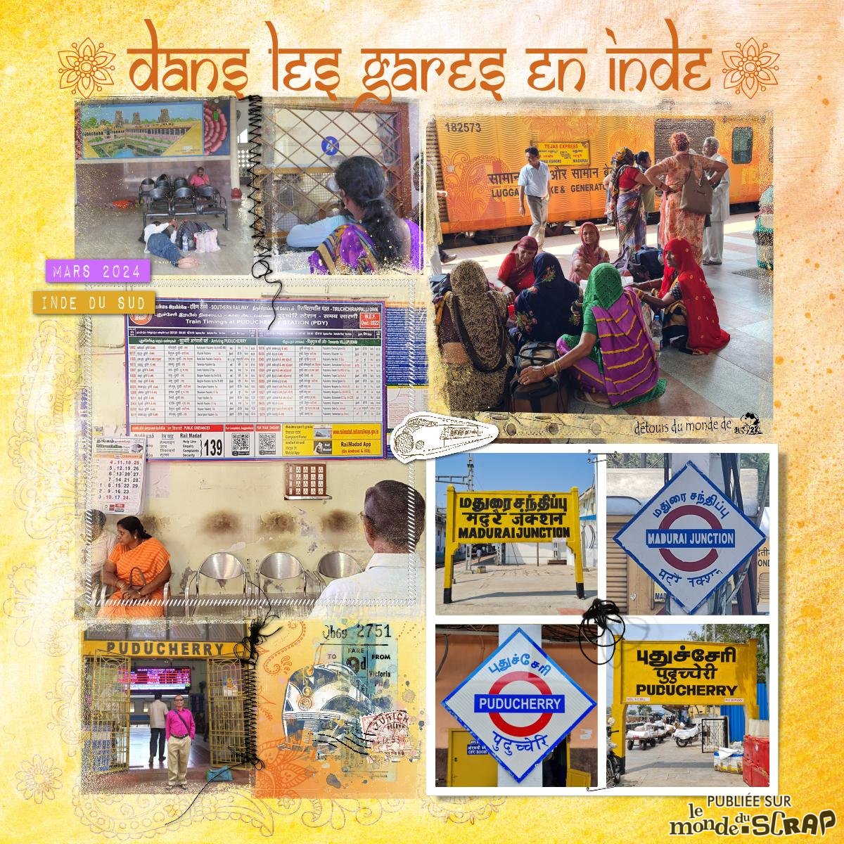 Inde - dans les gares