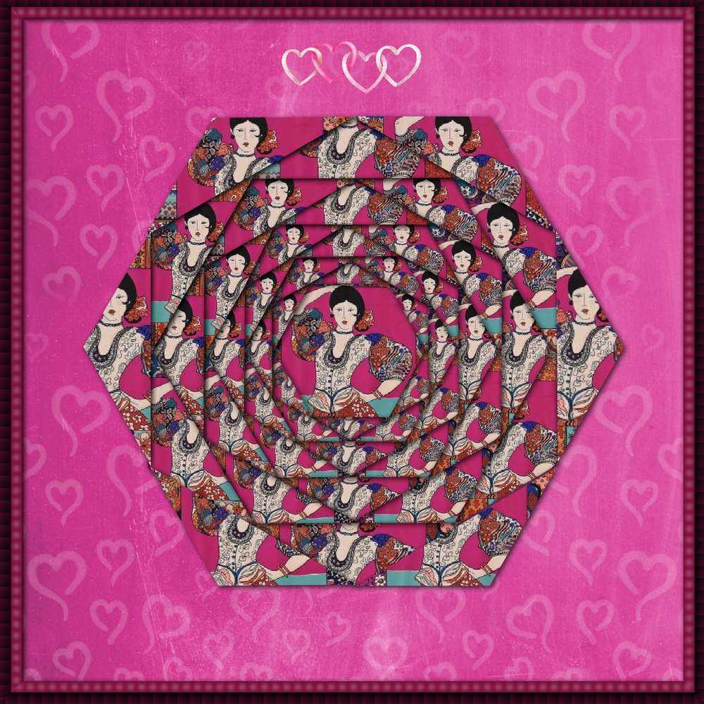 iris folding foulard