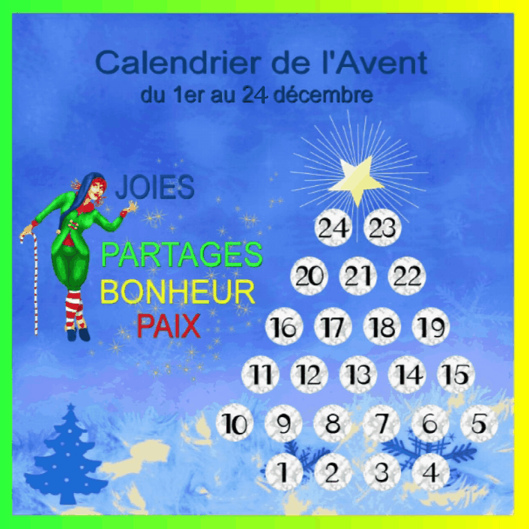 J-N81 - CALENDRIER DE L'AVENT - du 1er au 24 decembre.gif