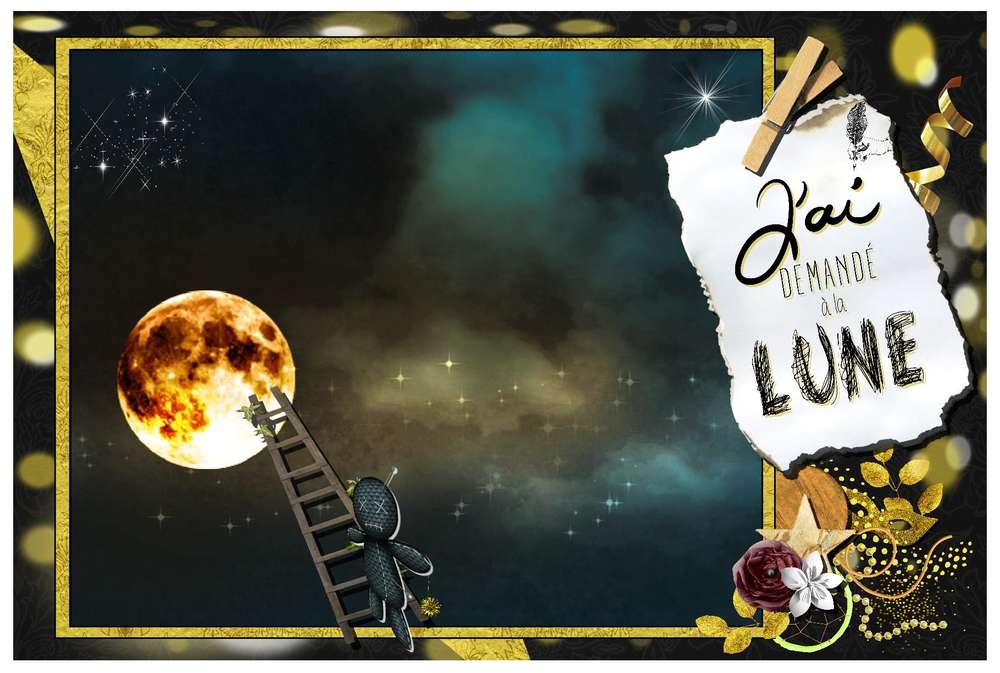 J'ai demandé à la lune.