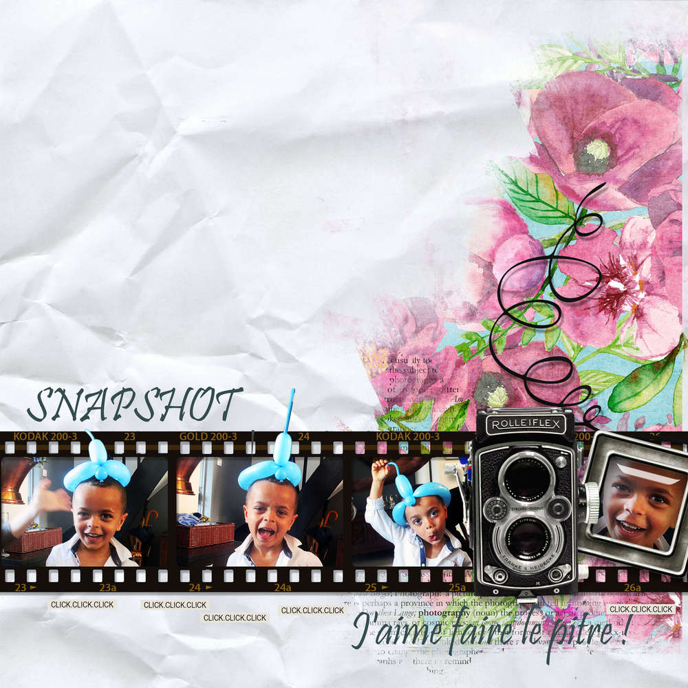 j'aime faire le pître