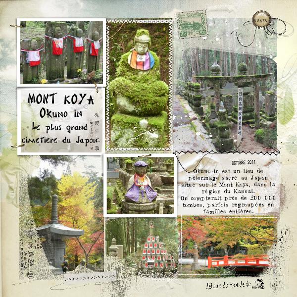 Japon - cimetière OKUNO-IN