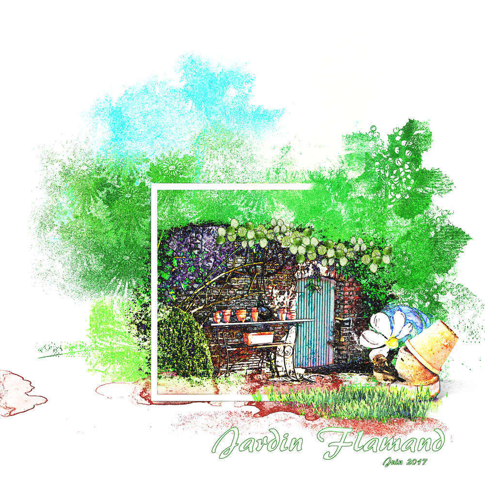 Jardin flamand juin 2017