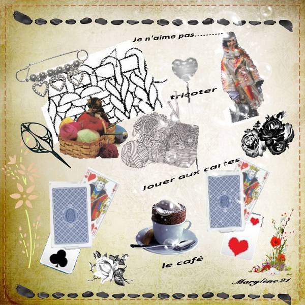 JE N'AIME PAS..... DÃ‰FI-MARTINAS