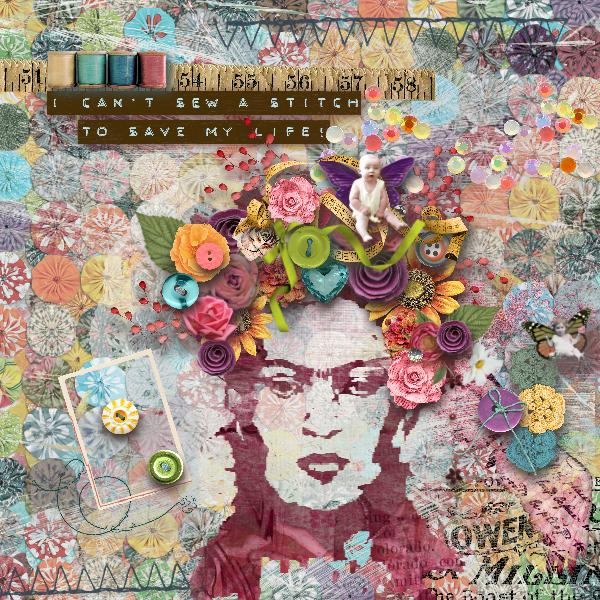 Je ne peux coudre un point pour sauver ma vie.