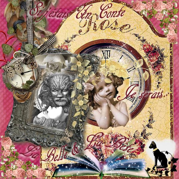 Je serais ''La Belle et La Bête''...