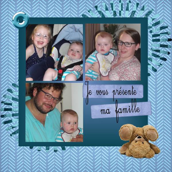 Je vous présente ma famille