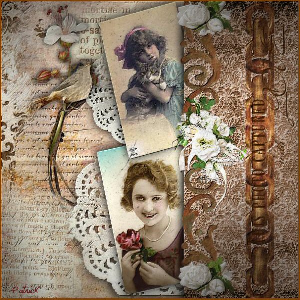 Jeunes filles Vintage