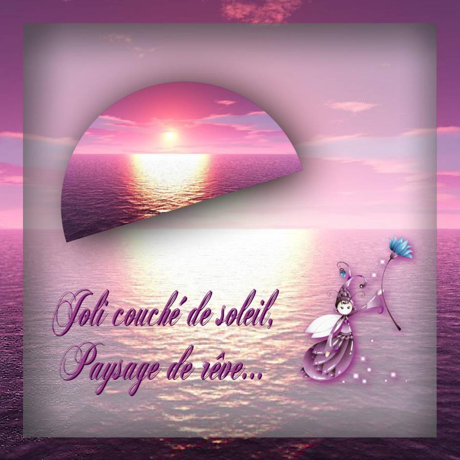 Joli couché de soleil