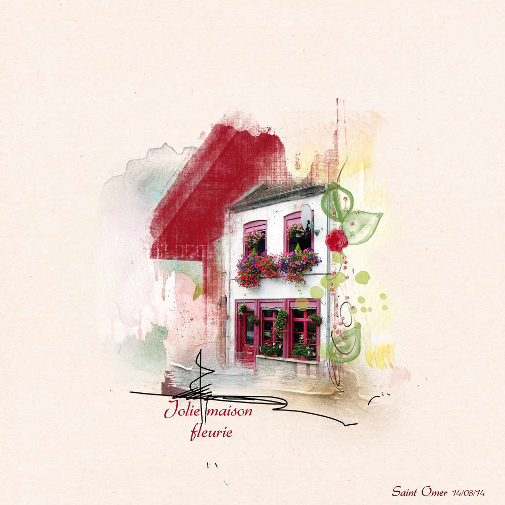 Jolie maison fleurie