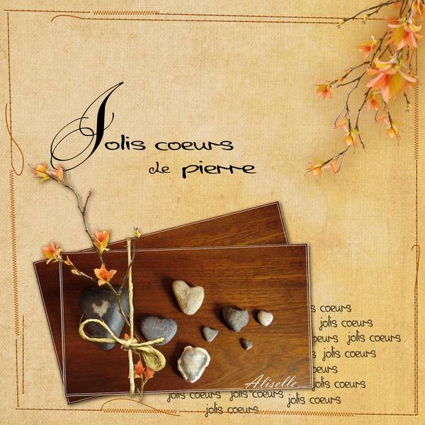 Jolis coeurs de pierre