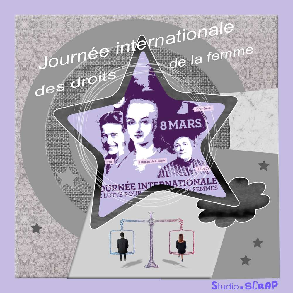 # journée de la femme # studio scrap