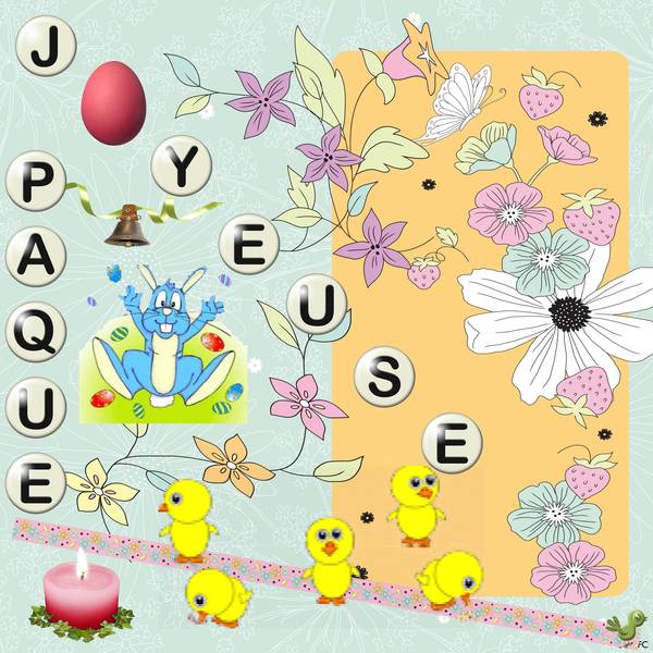 joyeuse pâque Laurette