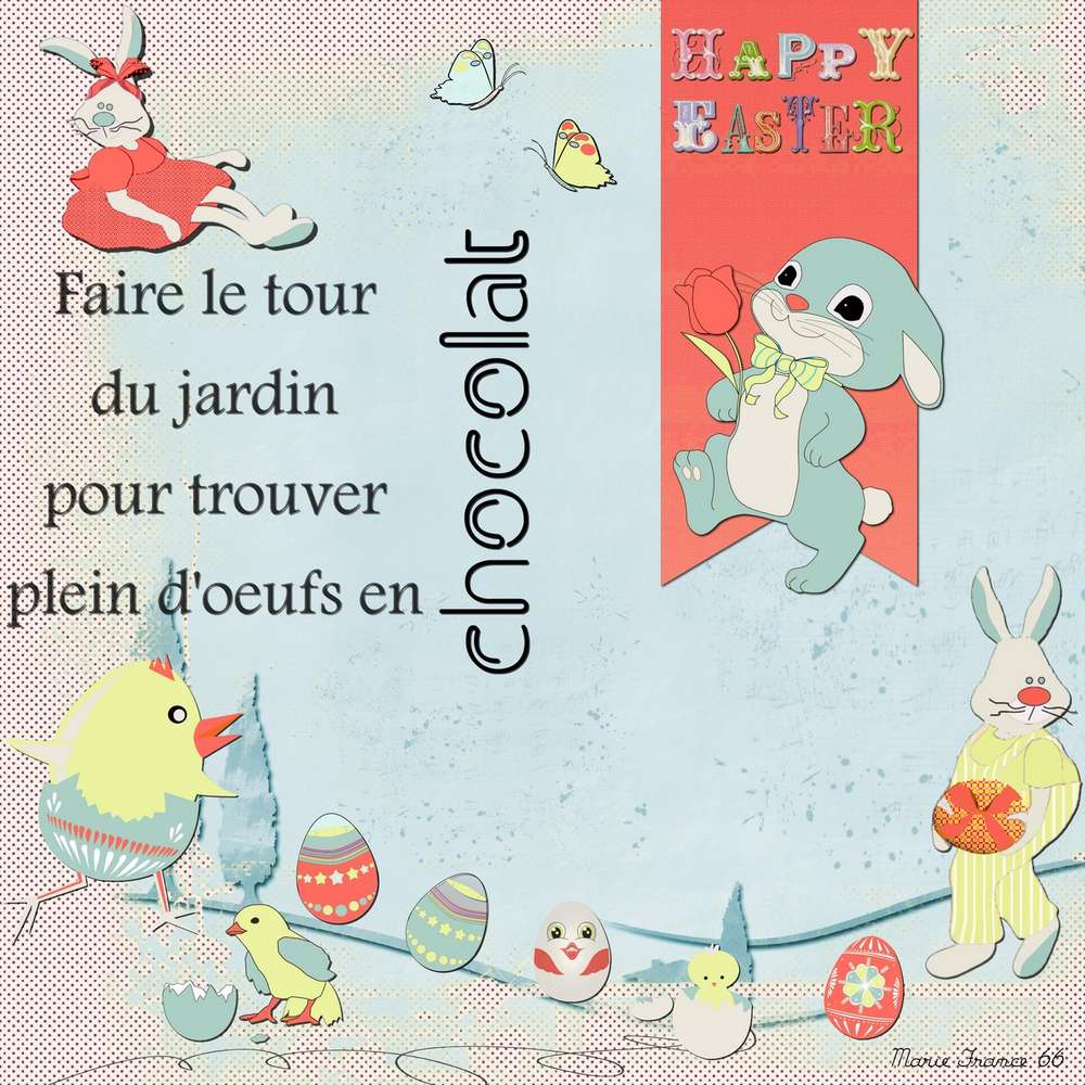 Joyeuses fêtes de Pâques