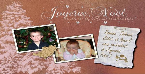 Joyeuses fêtes à toutes et à tous!