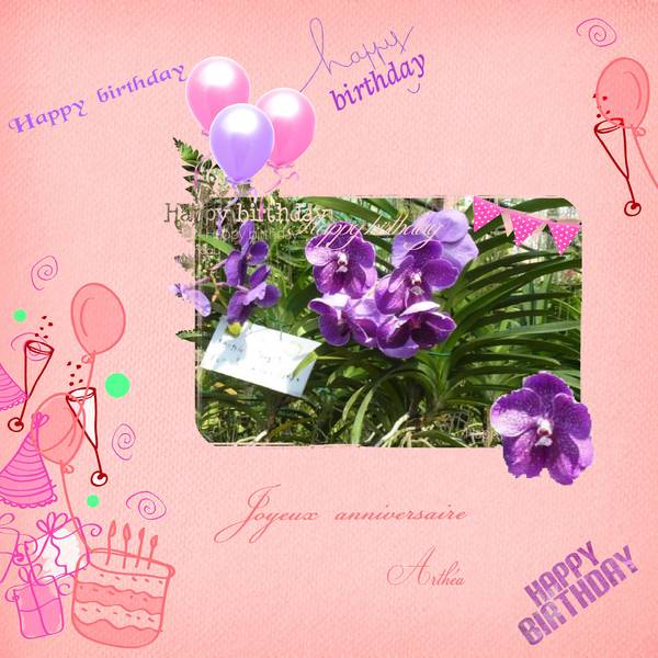 Joyeux anniversaire Arthéa