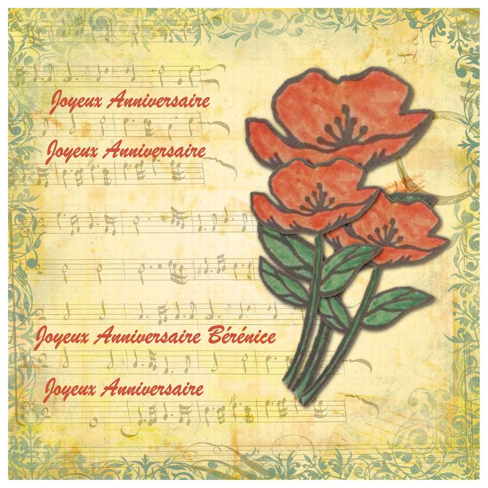 Joyeux Anniversaire Bérénice